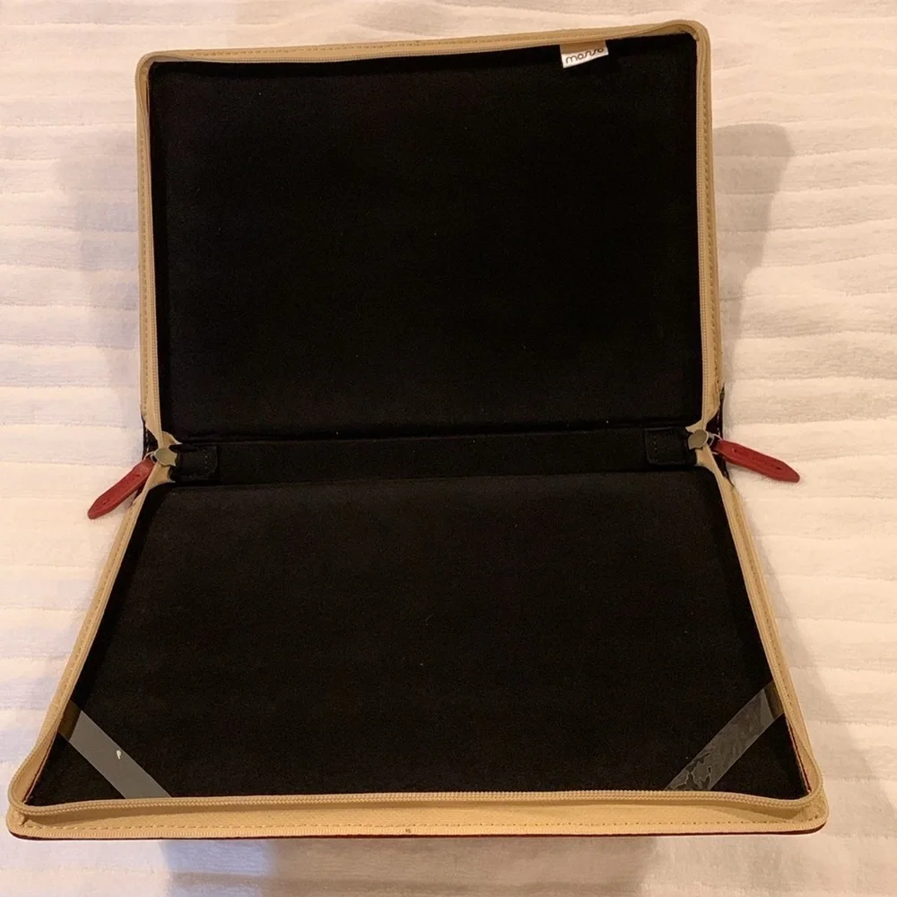 Laptop Case. Brand New. Faux Red Wine Color. Trendy &Functional.​​​​​​​​​​